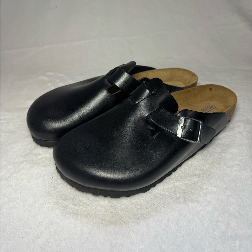 New Size 40 Birkenstock Boston leather clog